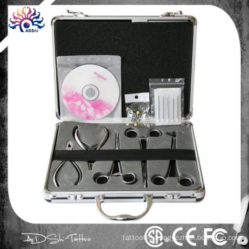 Hot sale stainless steel Professional body piercing tools kit